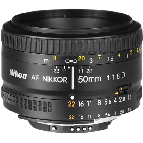 Nikon AF Nikkor 50mm f/1.8D Black Lens - CeX (UK): - Buy, Sell, Donate